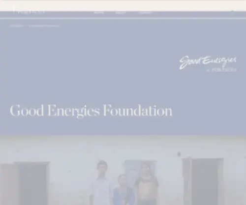 Goodenergies.org(Good Energies) Screenshot