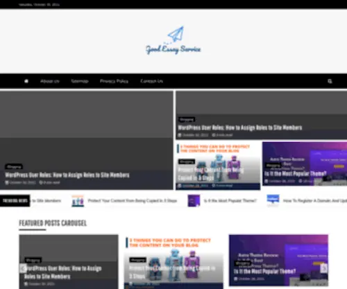 Goodessayservice.net(Good Essay Service) Screenshot