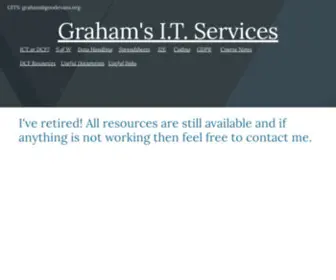 Goodevans.org(GITS) Screenshot