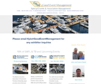 Goodeventmanagement.com(Good Event Management) Screenshot