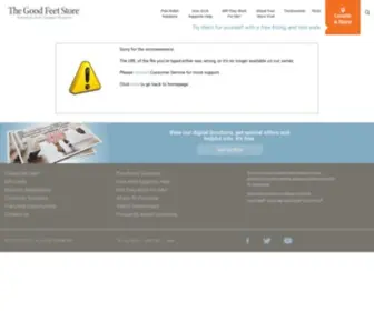 Goodfeetpainrelief.com(Foot Pain) Screenshot