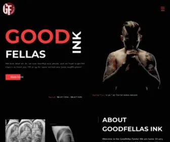 Goodfellasink.ca(Goodfellas Ink) Screenshot