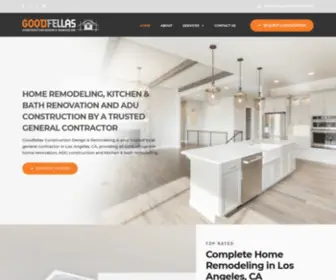 Goodfellasla.com(General Contractors in Los Angeles) Screenshot