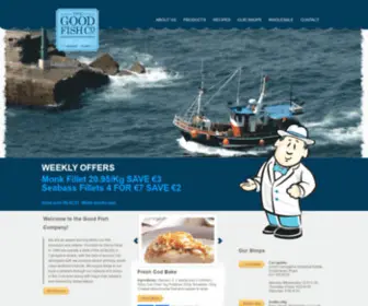 Goodfish.ie(The Good Fish Company) Screenshot