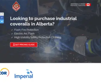 Goodfishcoveralls.com(Goodfish Lake Coveralls) Screenshot