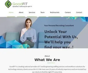 Goodfitinc.com(Specialists in delivering the right FIT) Screenshot