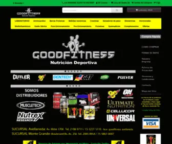 Goodfitness.com.ar(Suplementos Naturales) Screenshot