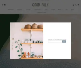 Goodfolk.nz(Good Folk Store) Screenshot