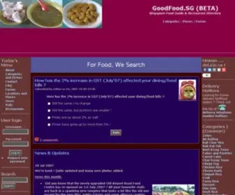 Goodfood.sg((BETA)) Screenshot