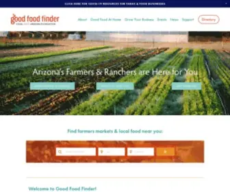 Goodfoodfinderaz.com(Good Food Finder) Screenshot