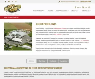 Goodfoodinc.org(Good Food) Screenshot