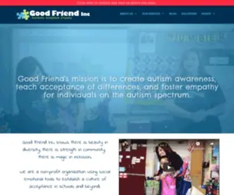 Goodfriendinc.com(Good Friend Inc) Screenshot