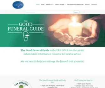 Goodfuneralguide.co.uk(The Good Funeral Guide) Screenshot