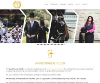 Goodfuneralguild.co.uk(The Good Funeral Guild) Screenshot