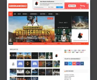 Goodgamebuzz.com(Global eSports Community & Marketplace) Screenshot