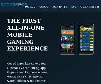 Goodgamer.gg(India's Only Dual Fantasy Sports & Esports Platform) Screenshot