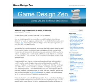 Goodgamesbydesign.com(Game Design Zen) Screenshot