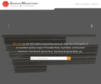 Goodgoodmanufacturers.com(Goodgood Manufacturers) Screenshot