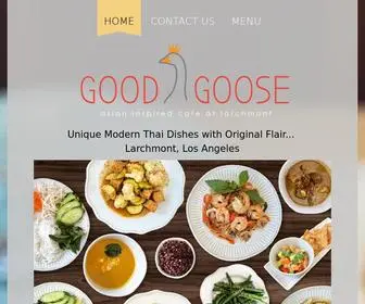 Goodgoosecafe.com(Good Goose Cafe) Screenshot