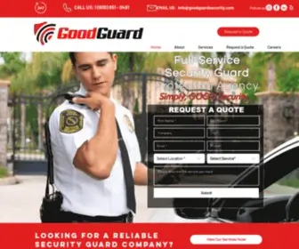 Goodguardsecurity.com(#1 Security Guard Company) Screenshot