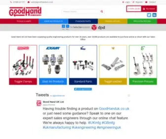 Goodhanduk.co.uk(Distributors of Quality Engineering Products) Screenshot