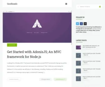 Goodheads.io(Learn Everything) Screenshot