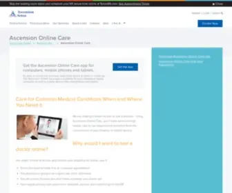 Goodhealth.com(Ascension Online Care) Screenshot