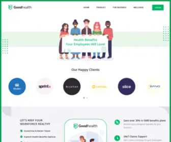 Goodhealthapp.com(GoodHealth) Screenshot