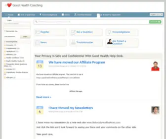 Goodhealthhelpdesk.com(Good Health Help Desk) Screenshot