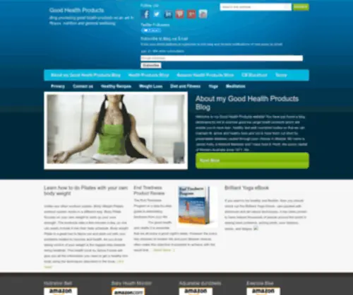 Goodhealthproducts.net(Good Health Products) Screenshot