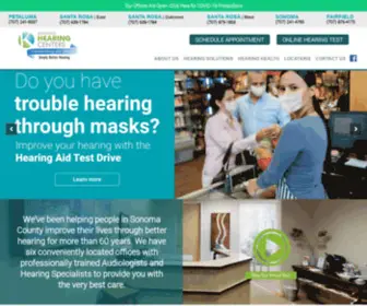 Goodhearing.com(Hearing Aids Santa Rosa) Screenshot