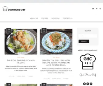 Goodhomechef.com(Good Home Chef) Screenshot