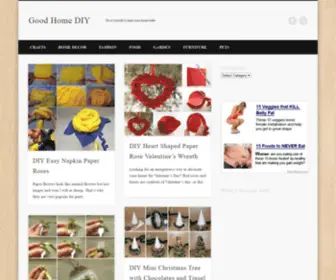 Goodhomediy.com(Good Home DIY) Screenshot