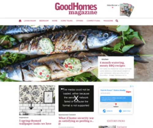 Goodhomes-Magazine.com(GoodHomes Magazine) Screenshot