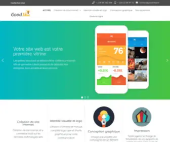 Goodidea.tn(Création de site vitrine) Screenshot