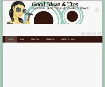 Goodideasandtips.com(Good Ideas & Tips) Screenshot