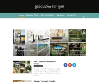 Goodideasforyou.com(Good Ideas For You) Screenshot
