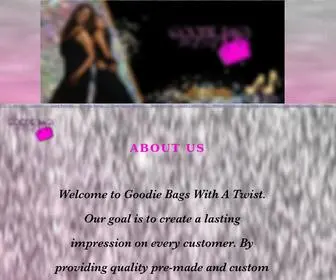 Goodiebagswithatwist.com(About) Screenshot