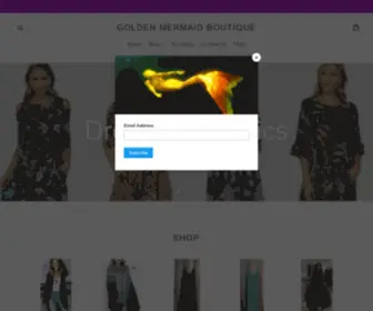 Goodietwoshoesboutique.com(Golden Mermaid Boutique) Screenshot