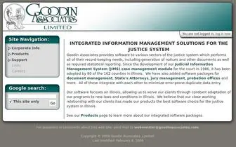 Goodinassociates.com(Goodin Associates) Screenshot