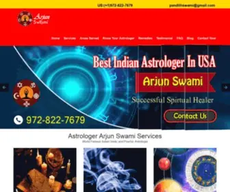 Goodindianastrologer.com(Pandith Arjun Swami) Screenshot