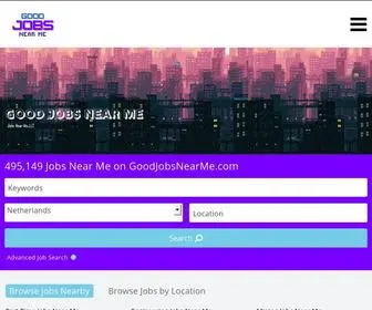 Goodjobsnearme.com(Good Jobs) Screenshot