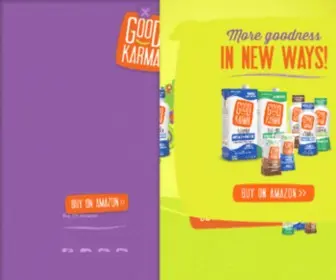 Goodkarmafoods.com(Plant-Based Milk) Screenshot