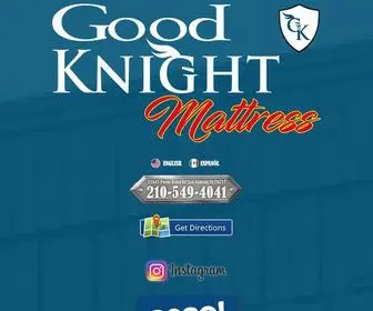 Goodknightsa.com(Mattress and Furniture Store) Screenshot