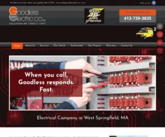 Goodlesselectric.com(Goodless Electric) Screenshot