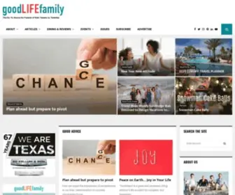 Goodlifefamilymag.com(The Good Life) Screenshot