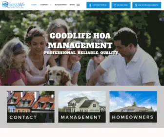 Goodlifehoa.com(Goodlife HOA Management LLC) Screenshot