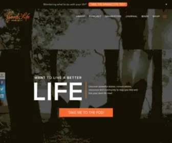 Goodlifeproject.com(Good Life Project) Screenshot