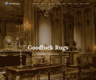 Goodluckrugs.com(Luxury Pillows) Screenshot