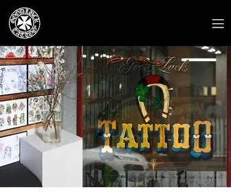 Goodlucktattoo.com.au(Melbourne Tattoo Parlour) Screenshot